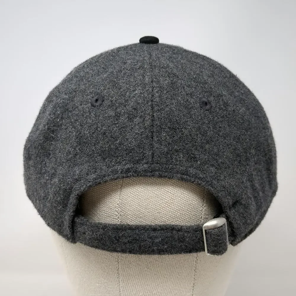 New Era Baseball Cap Gray One Size West Valley Construction Wool Slideback Hat